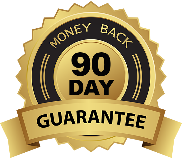 90-day money-back guarantee